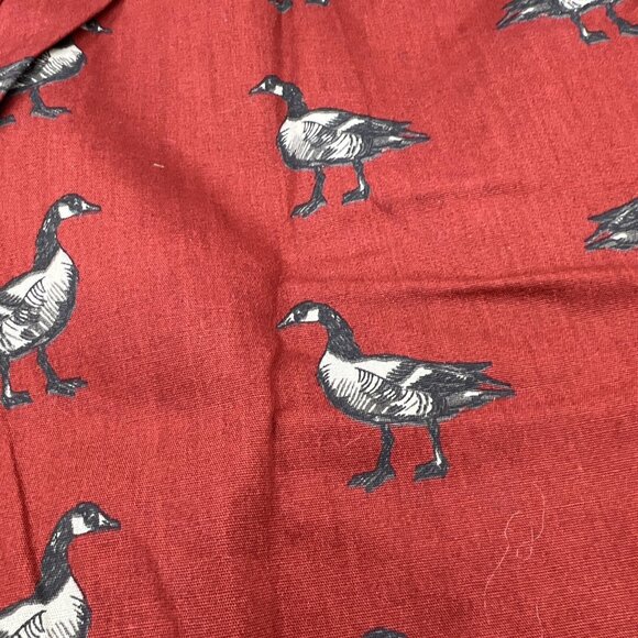 Vintage Eddie Bauer Boxer Shorts Ducks Geese Red Mens XL NWT - Picture 3 of 5